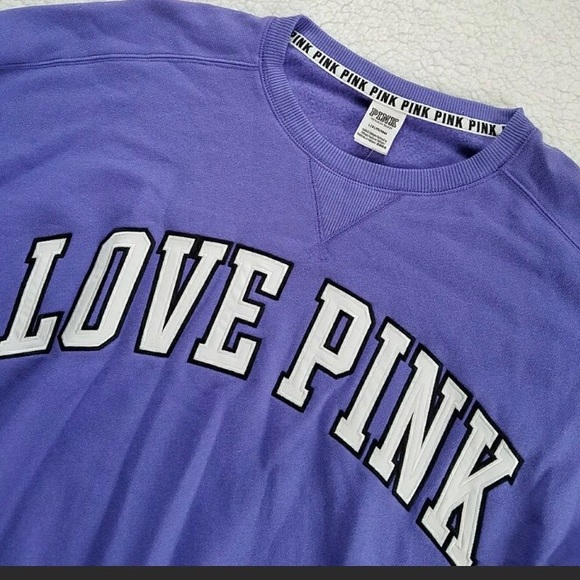 VS PINK crew neck sweatshirt - Picture 5 of 5